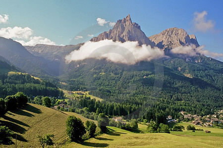 Schlern - Blick von Seis