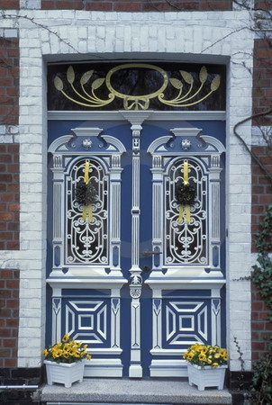 Haustür im Alten Land