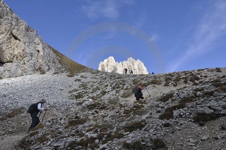 Vajolonpass im Rosengarten