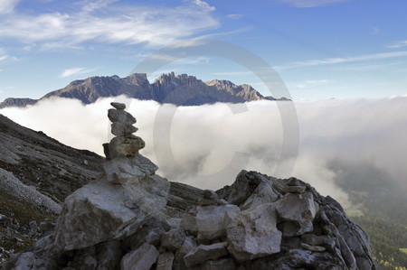 Wandern im Rosengarten