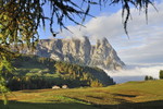 Herbstnebel am Schlern