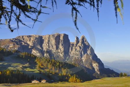 Schlern im Morgenlicht