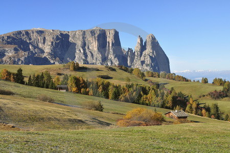 Seiser Alm mit Schlern