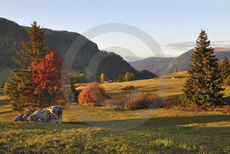 Abendstimmung auf der Seiser Alm