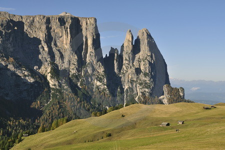 Seiser Alm mit Schlern