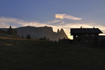 Abendstimmung auf der Seiser Alm