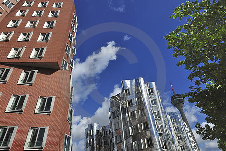 Gehry-Haeuser, Duesseldorf