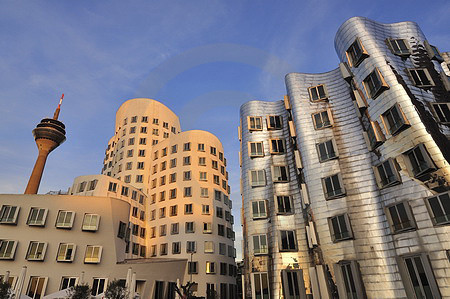 Gehry-Haeuser, Duesseldorf