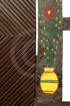 Fachwerkdetail in Bad Essen