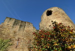 Burgruine Neuleiningen in der Pfalz.