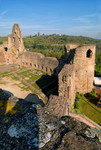 Burgruine Neuleiningen in der Pfalz, Rheinland-Pfalz