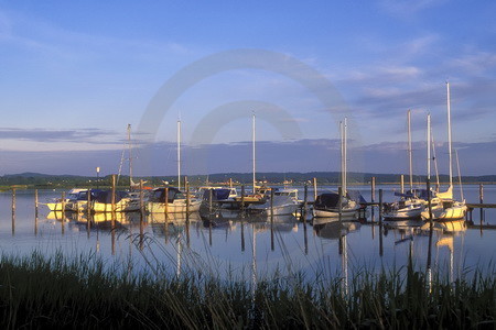 Boote auf dem Selliner See