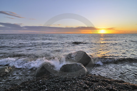 Sonnenaufgang an der Ostsee