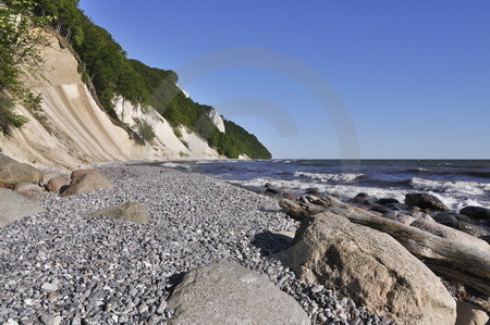 Kreidefelsen mit Koenigsstuhl auf Rügen