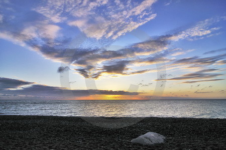 Sonnenaufgang an der Ostsee