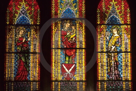 Fenster im Freiburger Münster