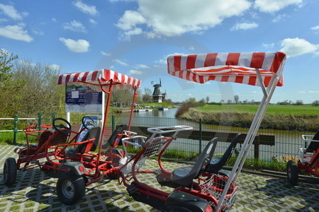 Quadricycles und Zwillingsmühlen