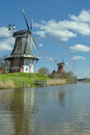 Zwillingsmühlen Greetsiel