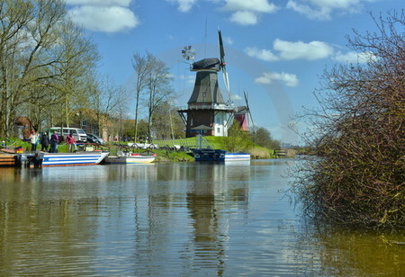 Zwillingsmühlen Greetsiel