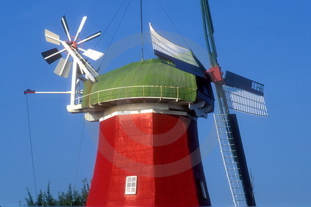 Rote Zwillingsmühle Greetsiel