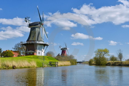 Zwillingsmühlen Greetsiel
