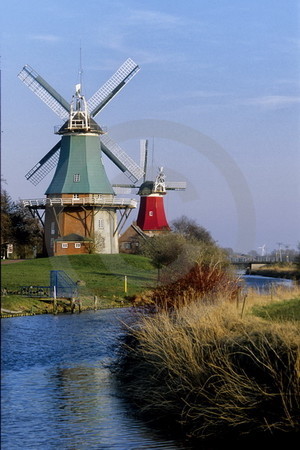 Zwillingsmühlen Greetsiel
