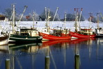 Winterstimmung im Kutterhafen Greetsiel