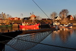 Fischkutter im Hafen Greetsiel