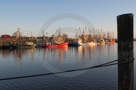 Fischkutter im Hafen Greetsiel