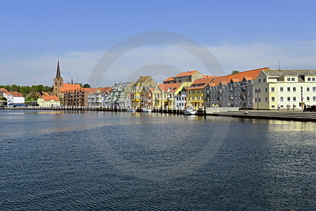 Hafenpromenade am Als Sund in Sønderborg