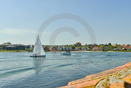 Als Sund in Sønderborg, Dänemark