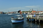Hafenpanorama in Sønderborg, Dänemark