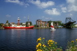 Museumshafen mit Feuerschiff