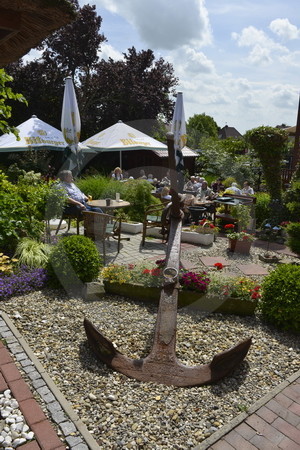 Biergarten in Ditzum