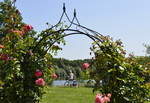 Radwanderin am Haselünner See