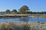 Landschaft im Raureif