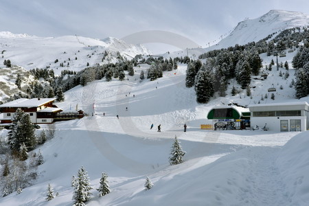 Winterlandschaft in Obergurgl