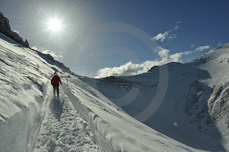 Winter am Karwendelgipfel