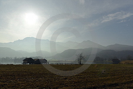 Nebelstimmung am Kochelsee