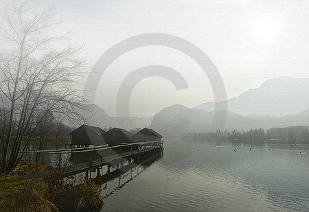 Nebelstimmung am Kochelsee