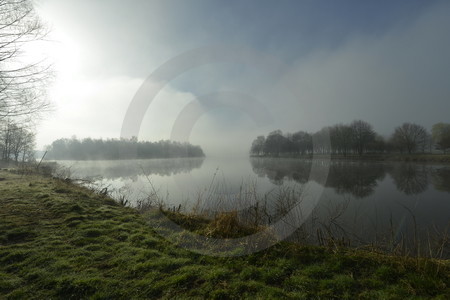 Nebelstimmung am Haselünner See