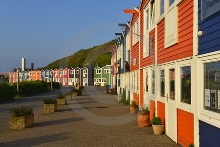 Hummerbuden auf Helgoland