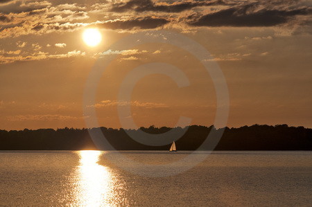 Abendstimmung an der Flensburger Förde