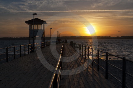 Abendstimmung in Glücksburg-Sandwig