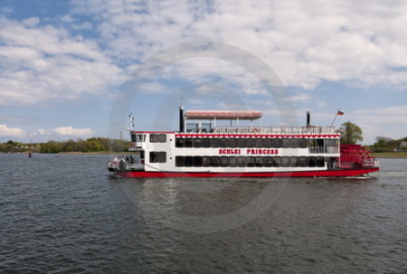 Raddampfer auf der Schlei