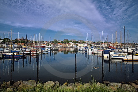 Flensburg, Altstadt mit Hafen