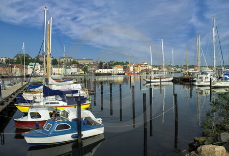 Yachthafen und Museumshafen in Flensburg