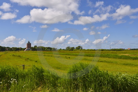 Landschaft mit Turmwurt