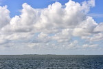 Insel Neuwerk mit Wolkenhimmel