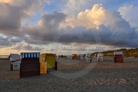 Abendstimmung am Strand